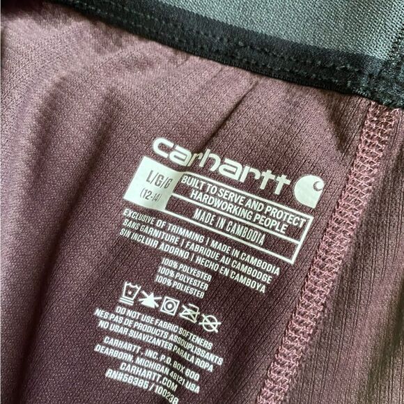 Carhartt Force Thermal Base Layer Pants Long John Womens Size Large - Picture 7 of 8